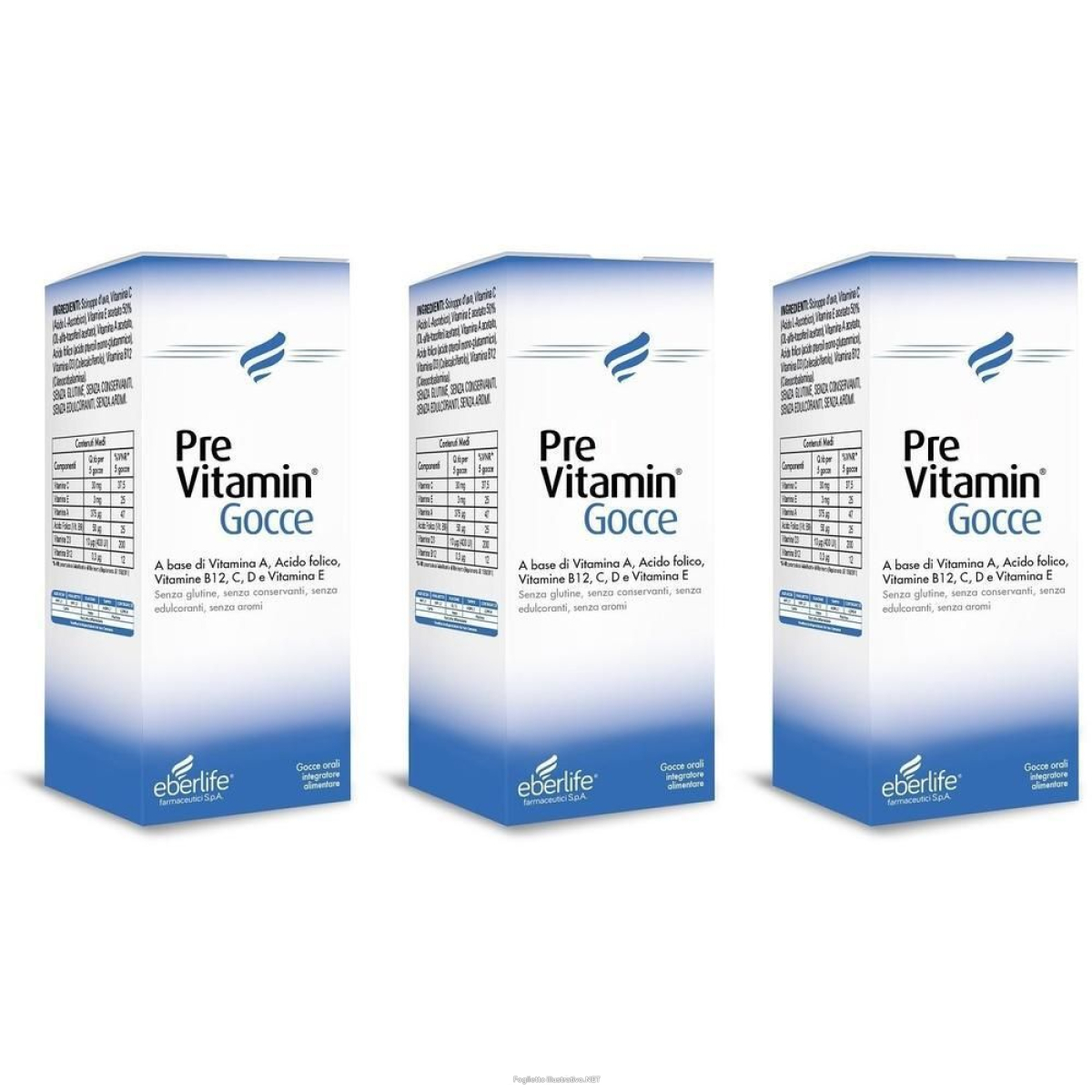 Acquista Online eberlife previtamin gocce 3x7,5 ml orali e Cerca l'offerta più bassa