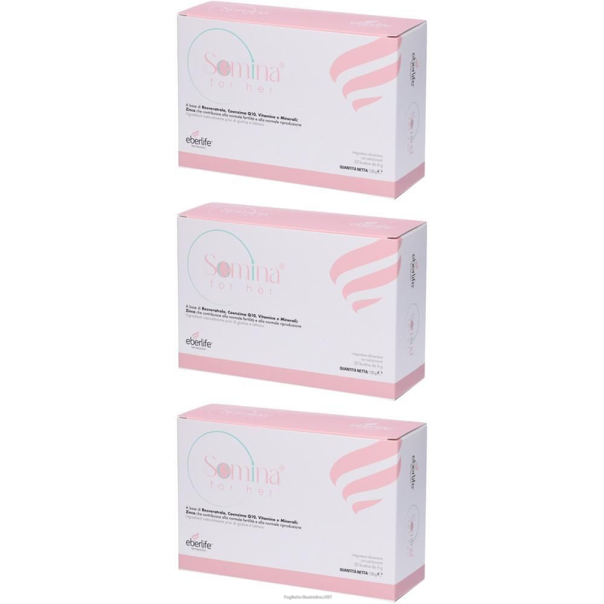 Acquista Online eberlife semina for her bustine 3x120 g polvere per soluzione orale e Cerca l'offerta più bassa
