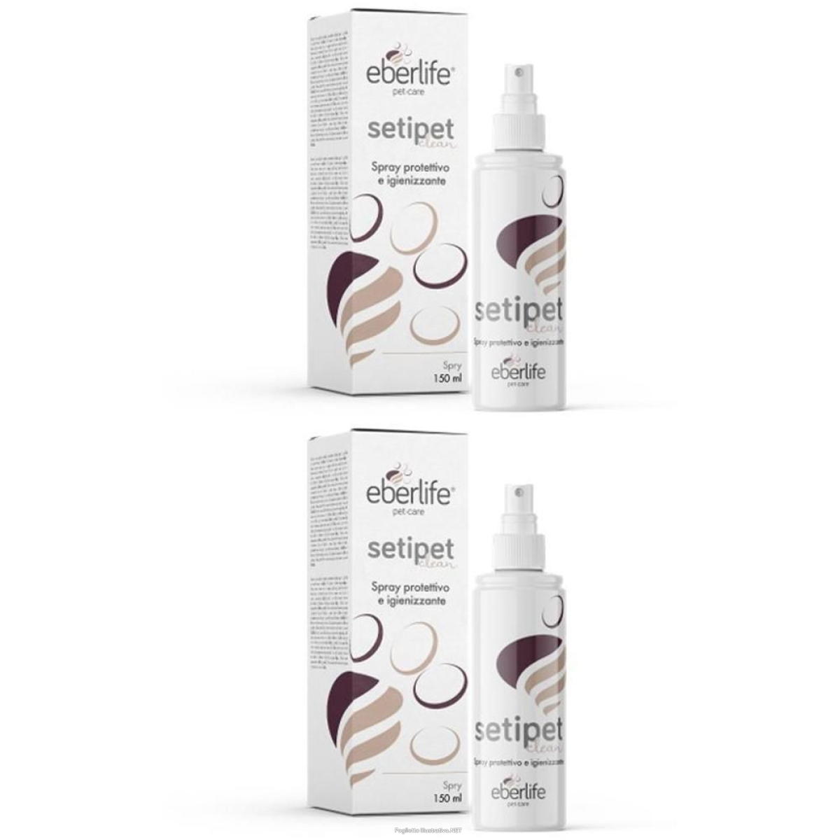 Acquista Online eberlife setipet clean spray 2x150 ml e Cerca l'offerta più bassa