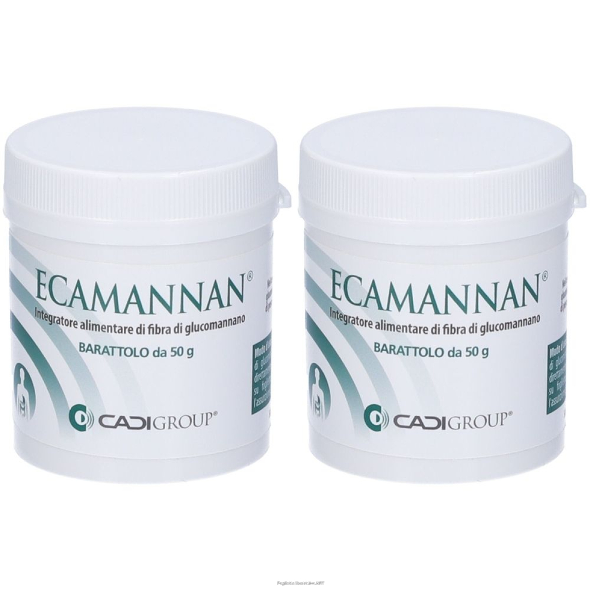 Acquista Online ecamannan polvere 50 g senza zuccheri set da 2 2x50 g per solu e Cerca l'offerta più bassa