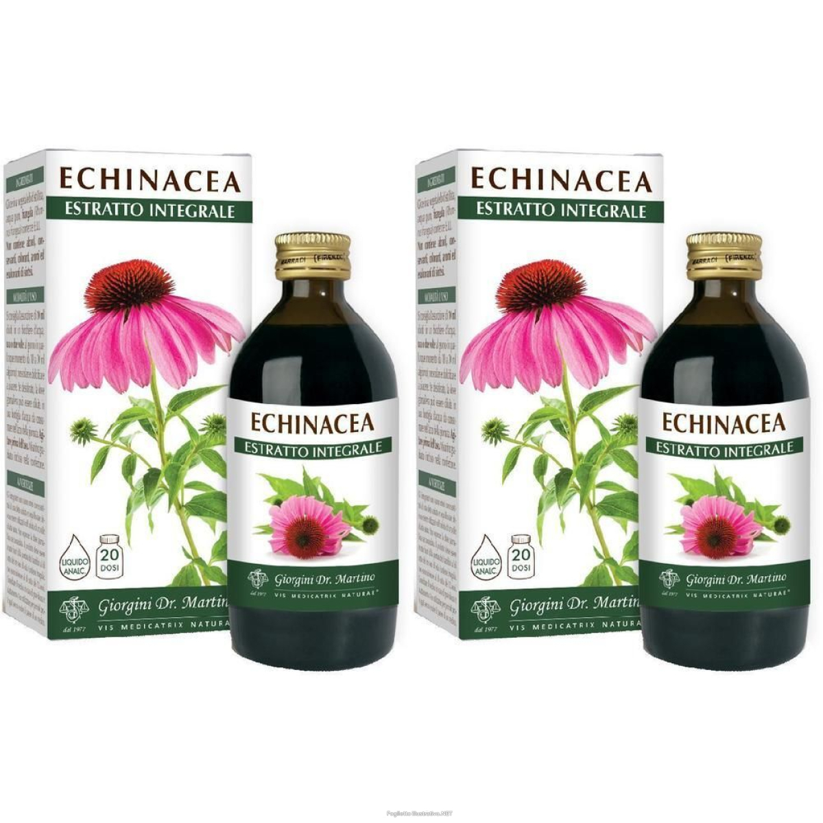 Acquista Online echinacea estratto integrale 200 ml 2x200 ml soluzione orale e Cerca l'offerta più bassa