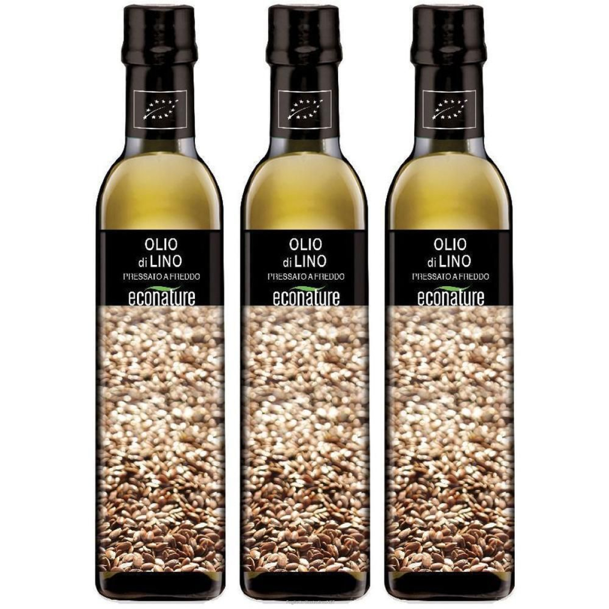 Acquista Online eco nature olio di lino 250 ml 3x250 ml e Cerca l'offerta più bassa
