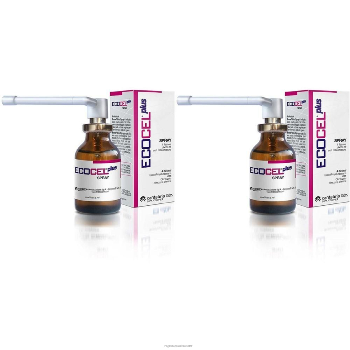 Acquista Online ecocel plus spray 2x20 ml e Cerca l'offerta più bassa
