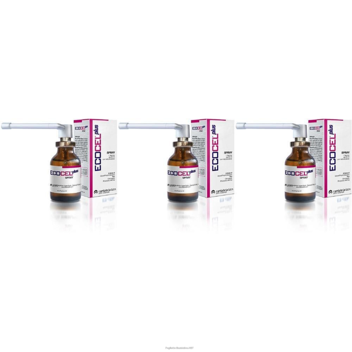 Acquista Online ecocel plus spray 3x20 ml e Cerca l'offerta più bassa