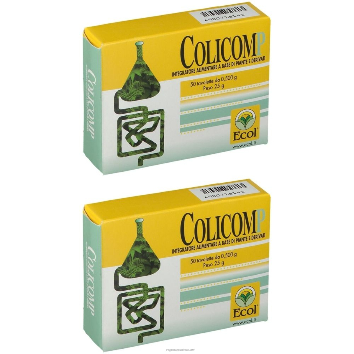 Acquista Online ecol® colicomp set da 2 g e Cerca l'offerta più bassa
