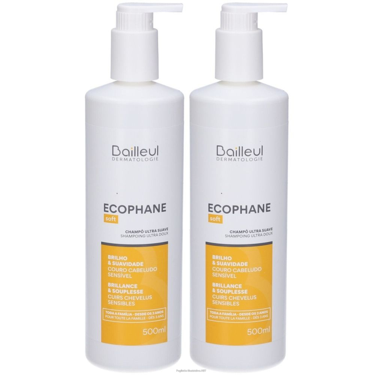 Acquista Online ecophane shampoo ultra-delicato set da 2 2x500 ml e Cerca l'offerta più bassa