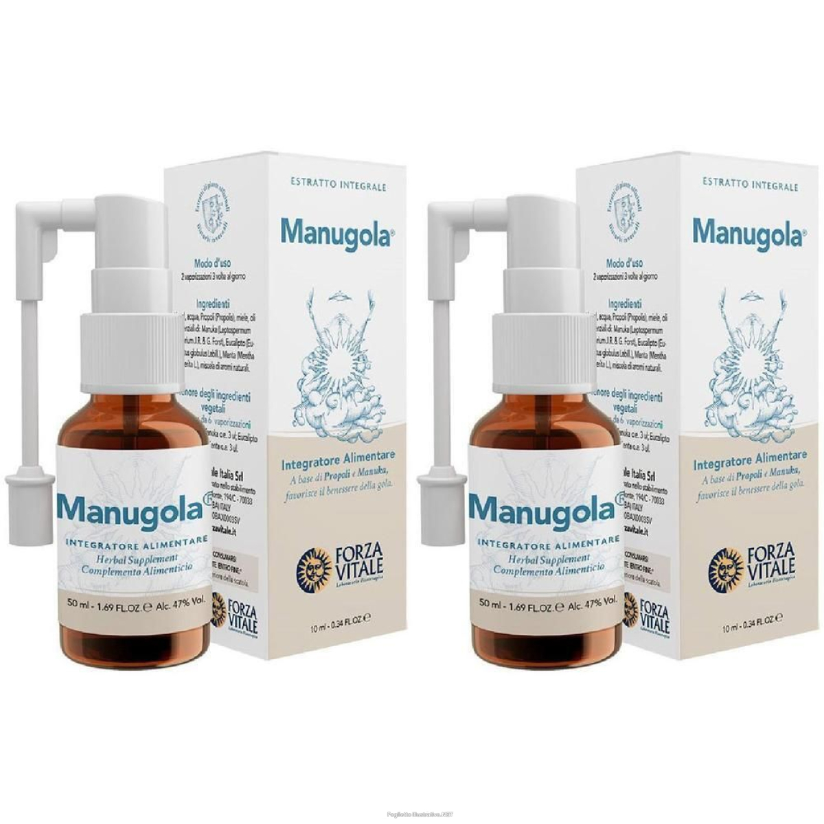 Acquista Online Ecosol Manugola Spray Gocce 10 ml 2x10 ml e Cerca l'offerta più bassa