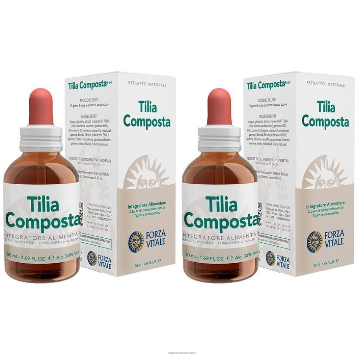 Acquista Online ecosol tilia composta 2x50 ml gocce orali e Cerca l'offerta più bassa