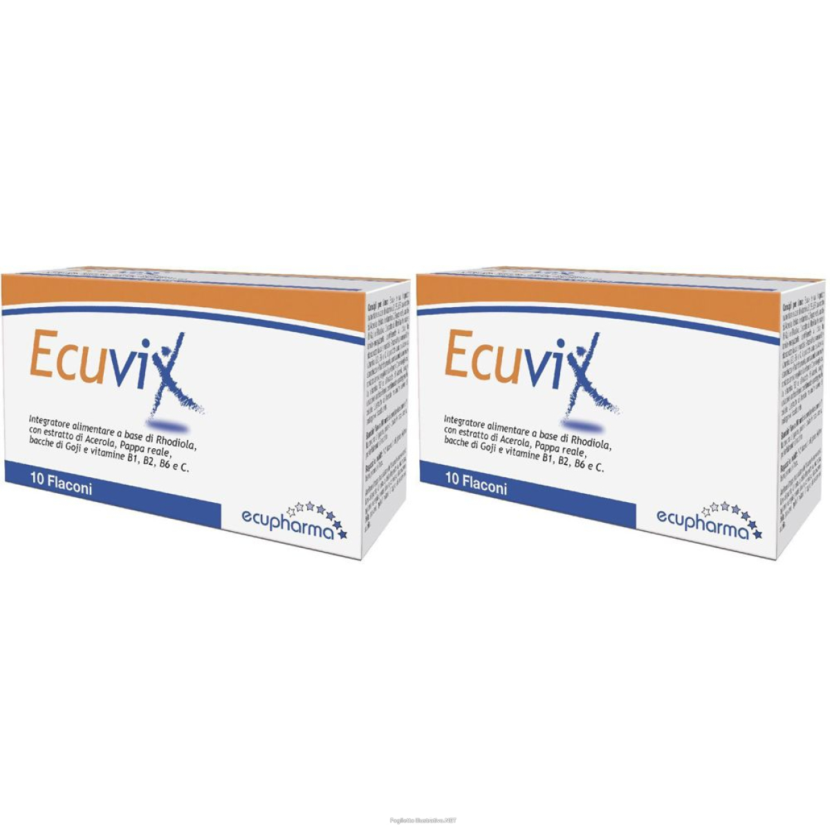 Acquista Online ecuvix set da 2 2x10 pz flaconcini bevibili e Cerca l'offerta più bassa