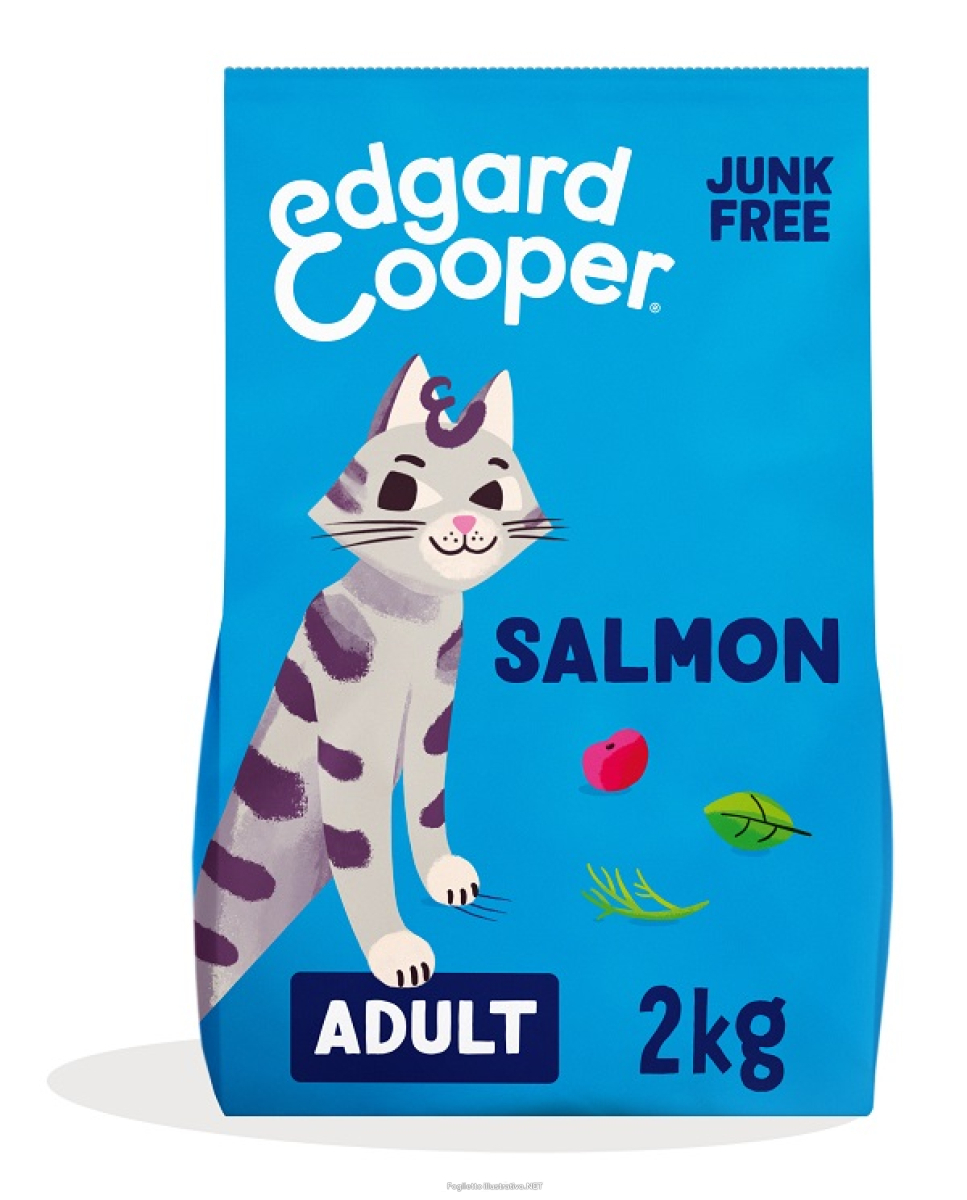 Acquista Online edgard&cooper cat export dry salmon 325 g mangime e Cerca l'offerta più bassa