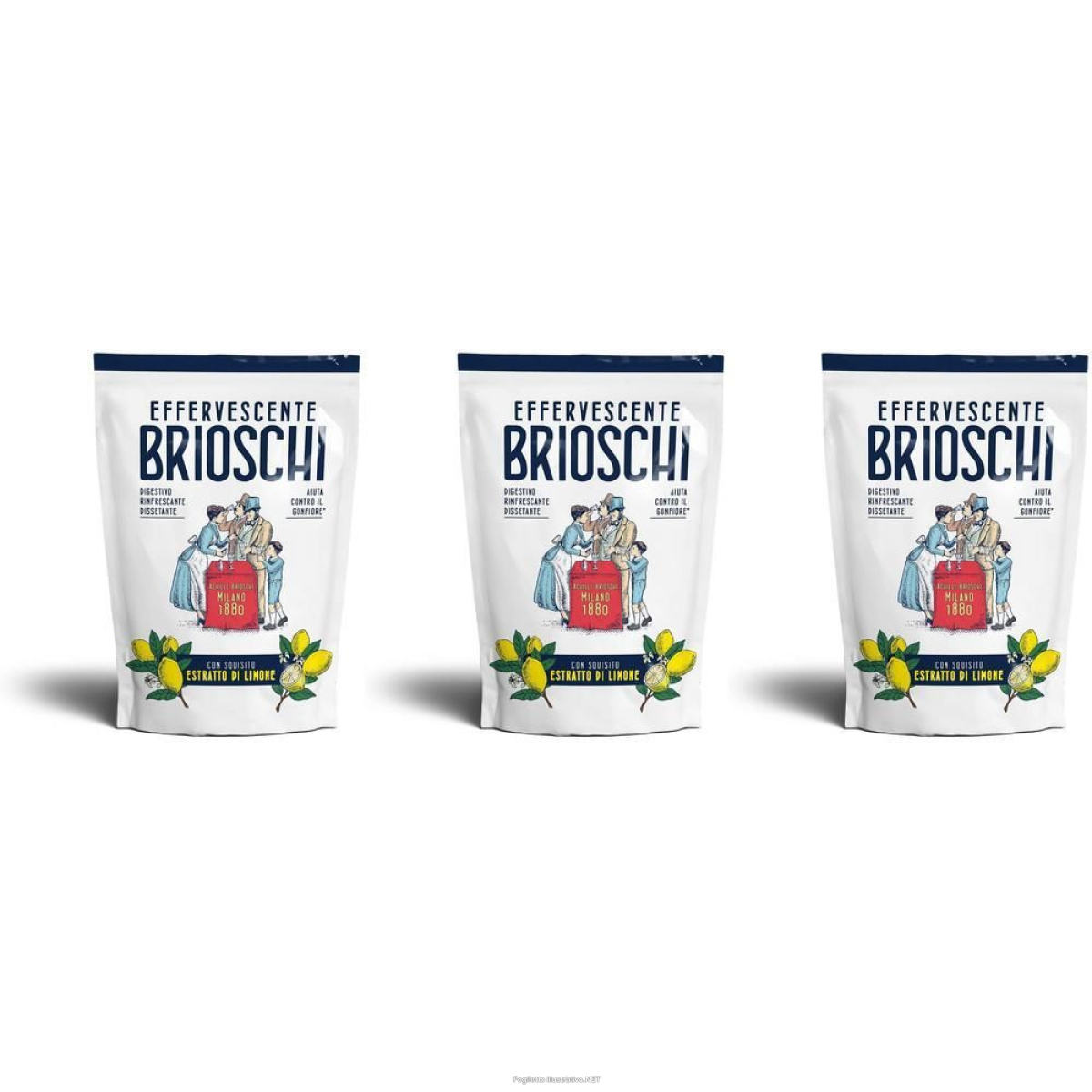 Acquista Online effervescente brioschi- digestivo rinfrescante dissetante - busta da 1 e Cerca l'offerta più bassa