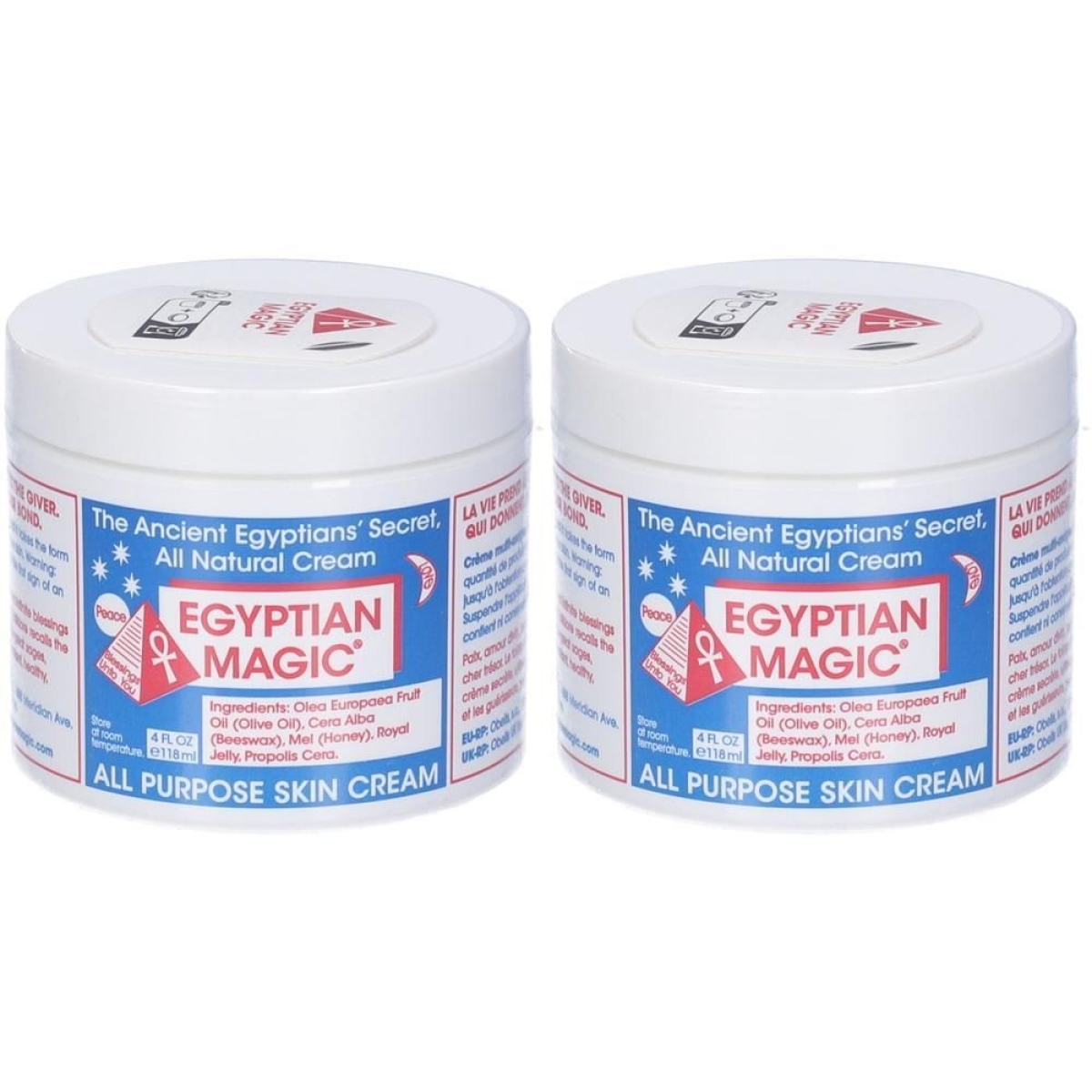 Acquista Online Egyptian Magic Skin Cream Crema per Pelle e Capelli 118 ml 2x118 ml e Cerca l'offerta più bassa