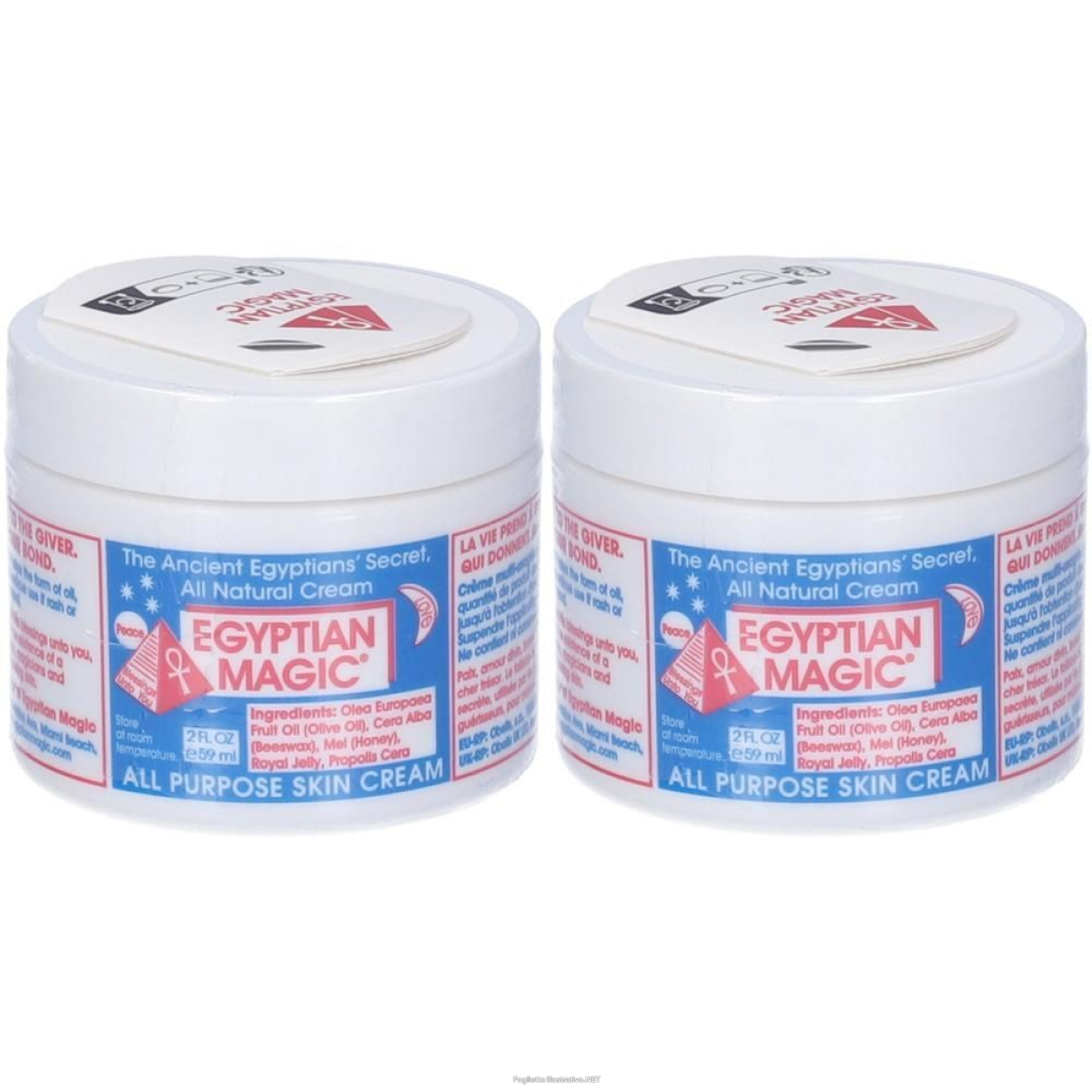 Acquista Online Egyptian Magic Skin Cream Crema per Pelle e Capelli 59 ml 2x59 ml e Cerca l'offerta più bassa