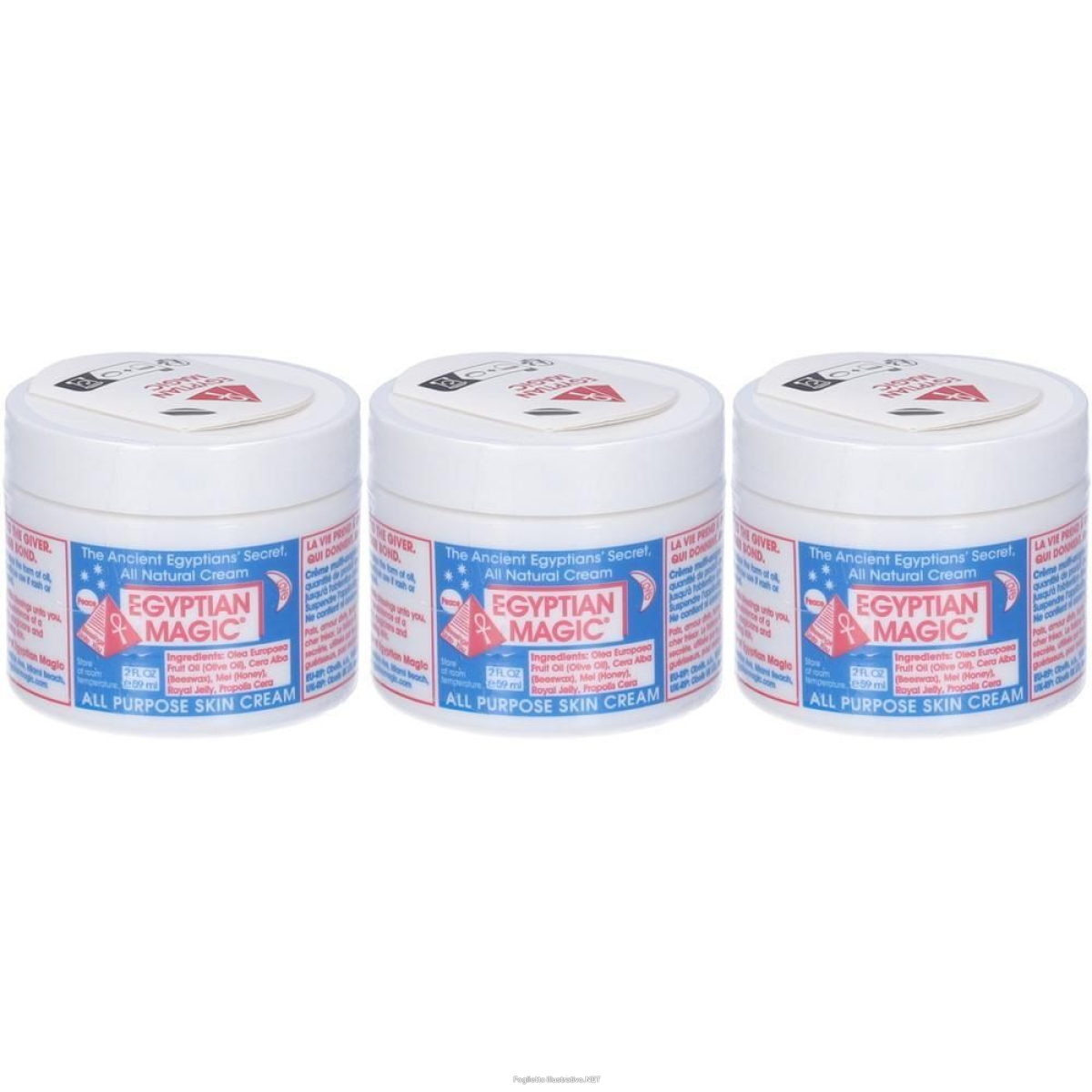 Acquista Online Egyptian Magic Skin Cream Crema per Pelle e Capelli 59 ml 3x59 ml e Cerca l'offerta più bassa