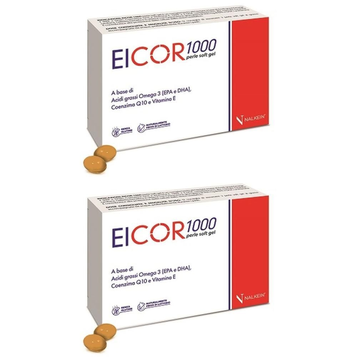 Acquista Online eicor 1000 30 softgel 2x22,5 g capsule e Cerca l'offerta più bassa