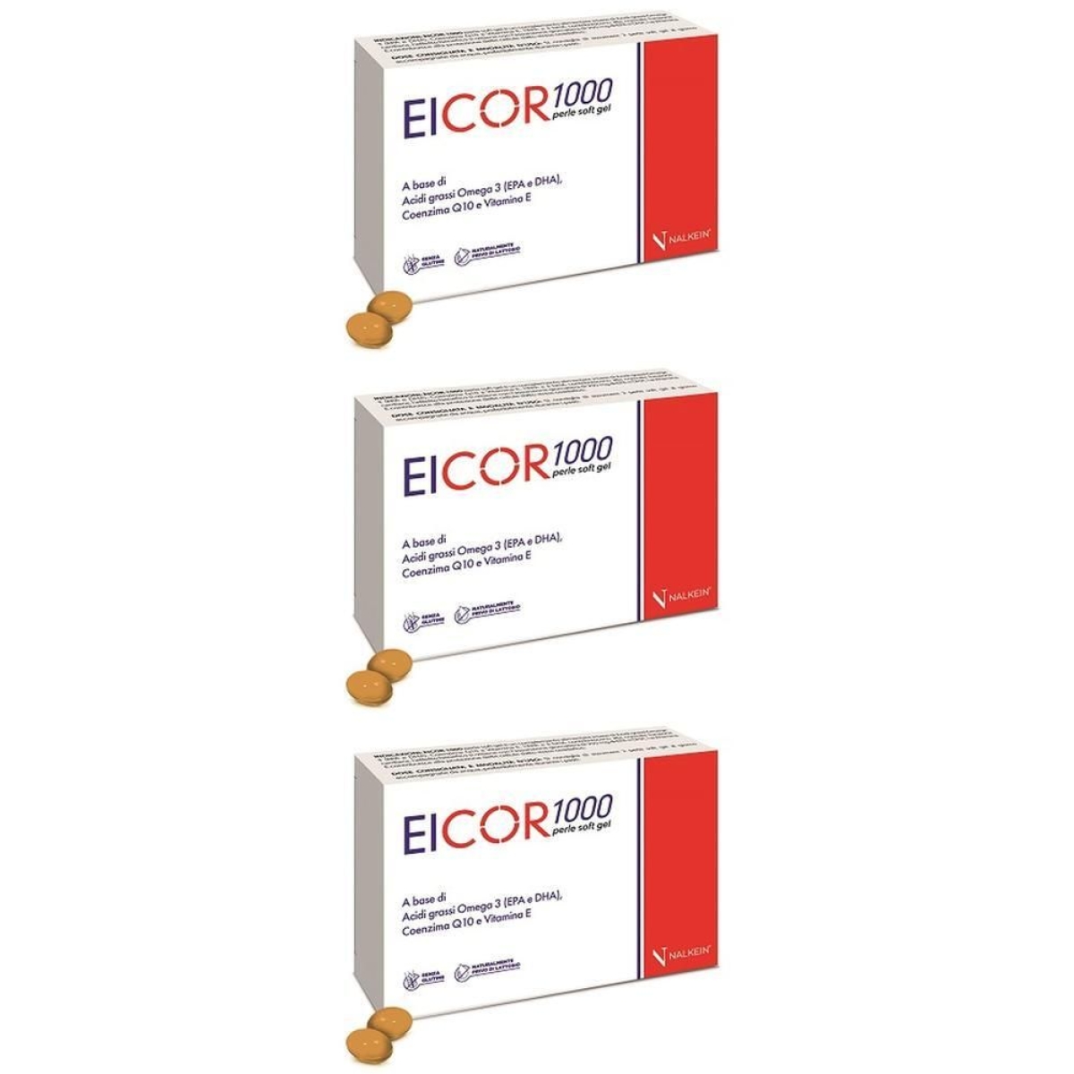 Acquista Online eicor 1000 30 softgel 3x22,5 g capsule e Cerca l'offerta più bassa