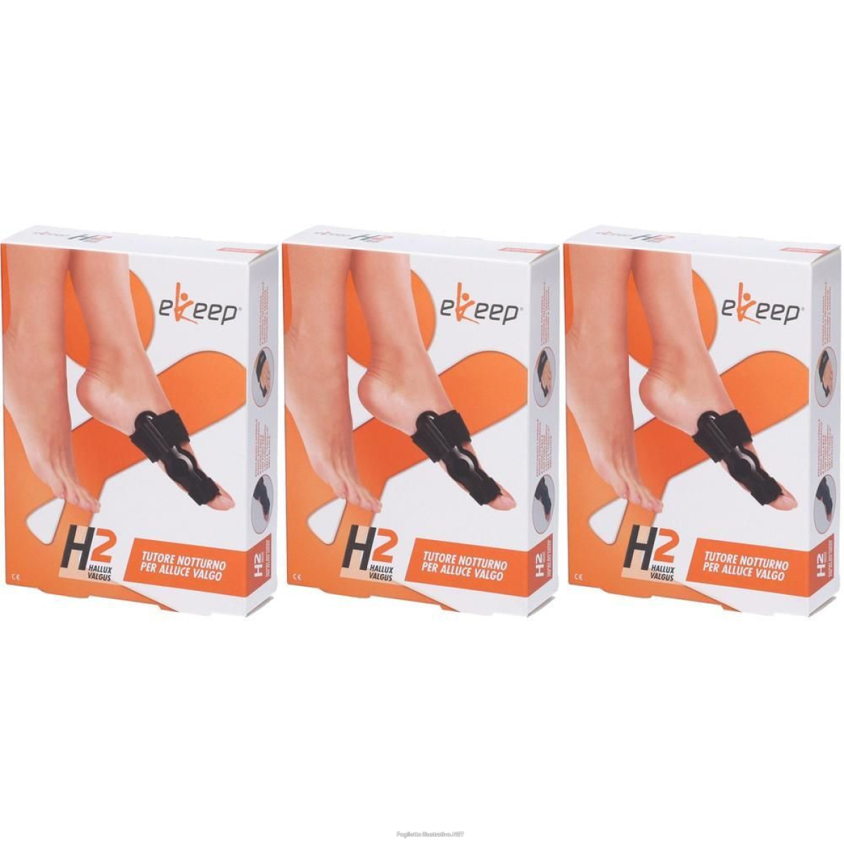 Acquista Online ekeep h2 hallux valgus tutore notturno per alluce valgo 1/m 3x1 pz ben e Cerca l'offerta più bassa