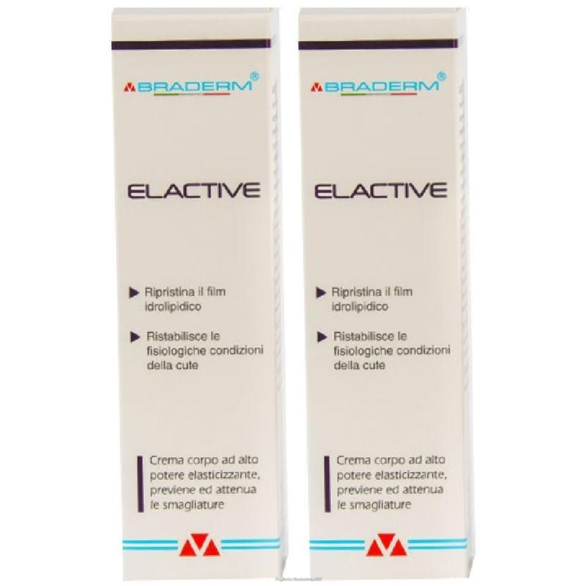Acquista Online Elactive 200 ml Braderm 2x200 ml Crema e Cerca l'offerta più bassa