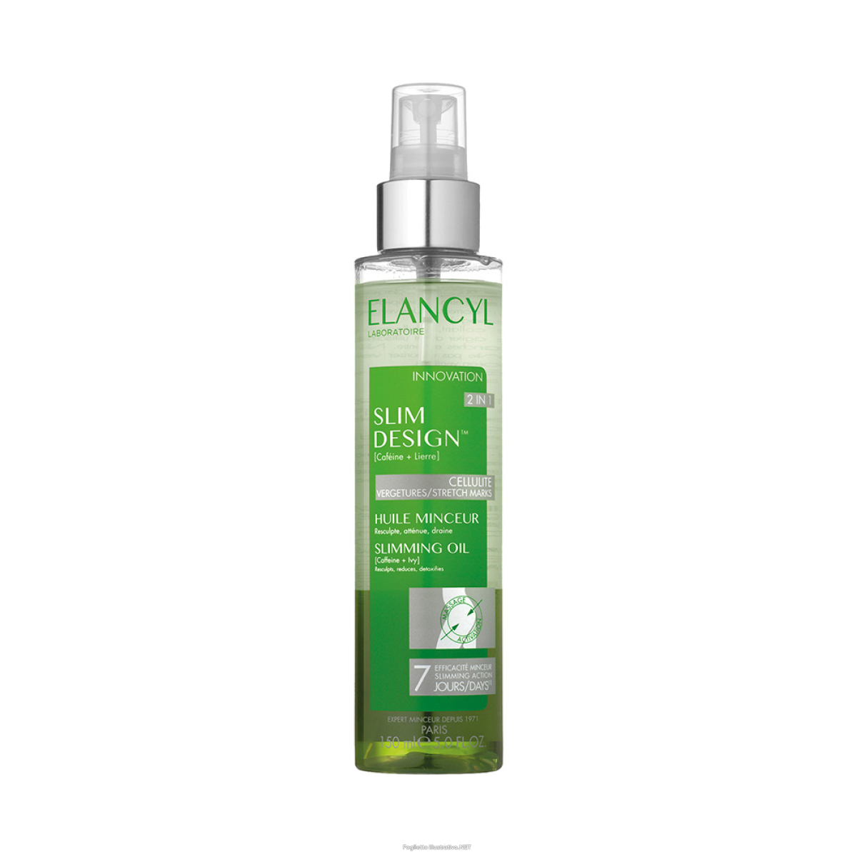 Acquista Online elancyl slim design olio snellente 150 ml per la pelle e Cerca l'offerta più bassa
