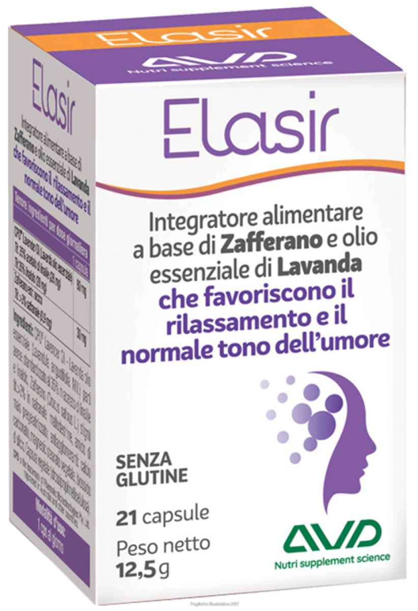 Acquista Online elasir integratore per il rilassamento e il normale tono dell’umore 21 capsule e Cerca l'offerta più bassa