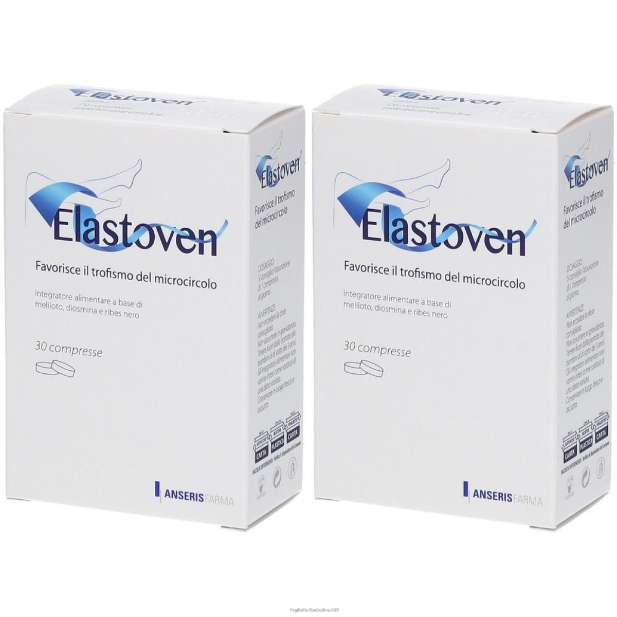Acquista Online elastoven compresse 2x30 pz e Cerca l'offerta più bassa