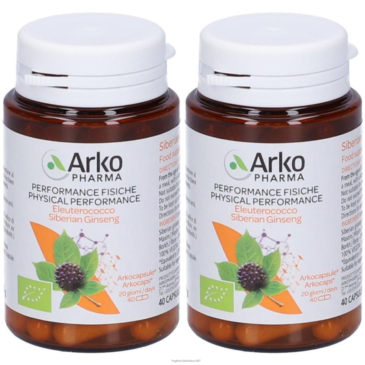 Acquista Online Eleuterococco Bio Arkocapsule 14 g Capsule e Cerca l'offerta più bassa