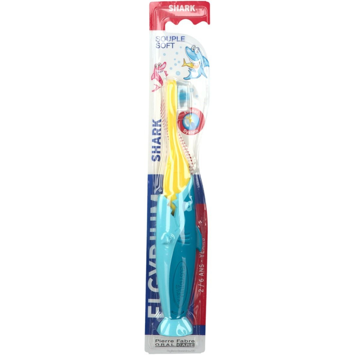 Acquista Online elgydium kids spazzolino da denti shark 2-6 anni 1 pz da de e Cerca l'offerta più bassa