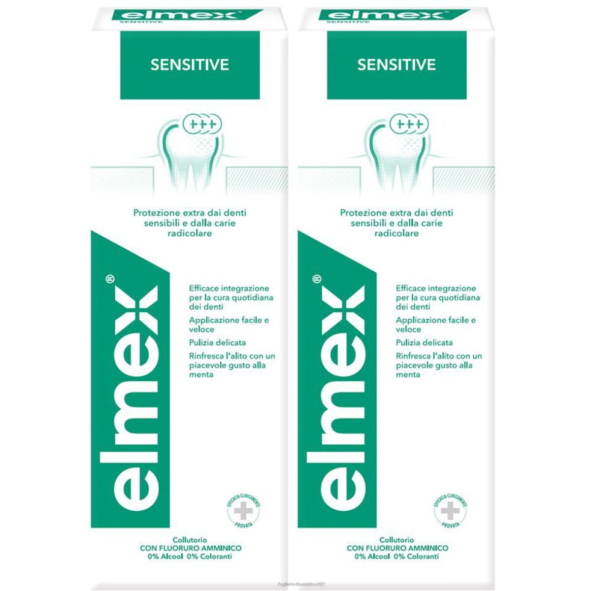 Acquista Online elmex® collutorio sensitive denti sensibili set da 2 2x400 ml collutor e Cerca l'offerta più bassa