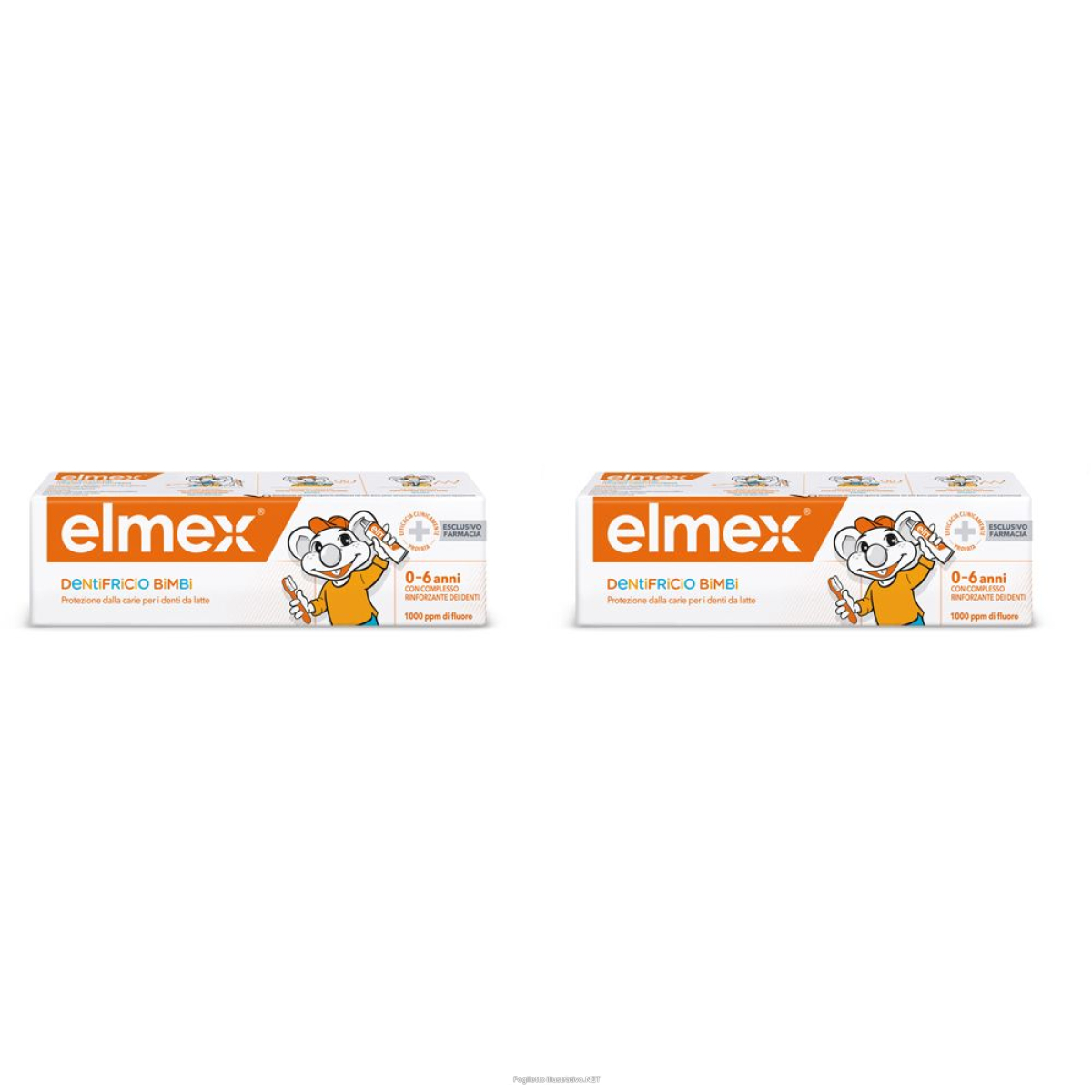 Acquista Online elmex® dentifricio bimbi set da 2 2x50 ml e Cerca l'offerta più bassa