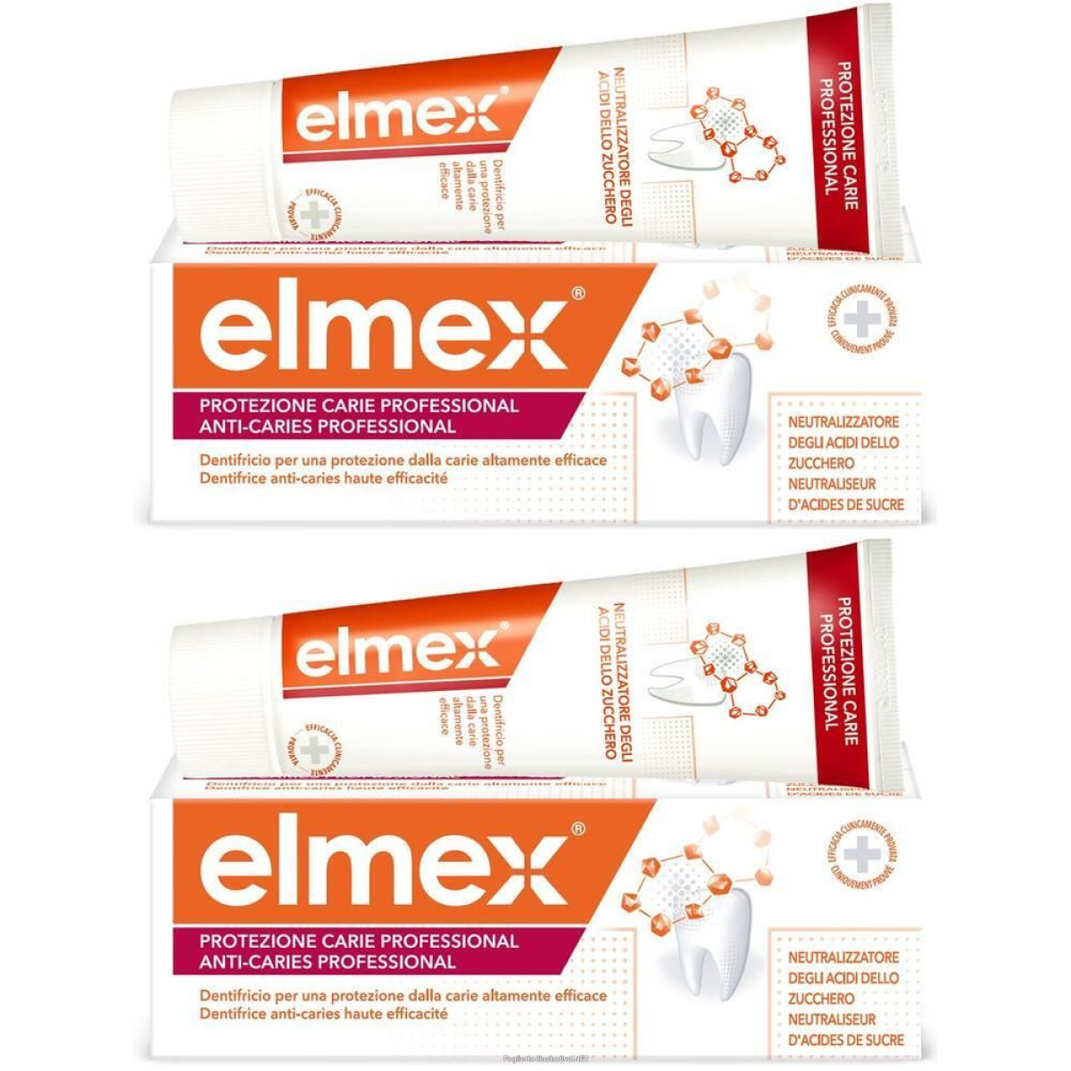 Acquista Online elmex dentifricio carie prof 2x20 ml e Cerca l'offerta più bassa