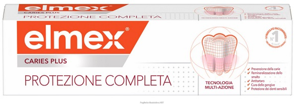 Acquista Online elmex dentifricio caries plus protezione completa 75 ml e Cerca l'offerta più bassa