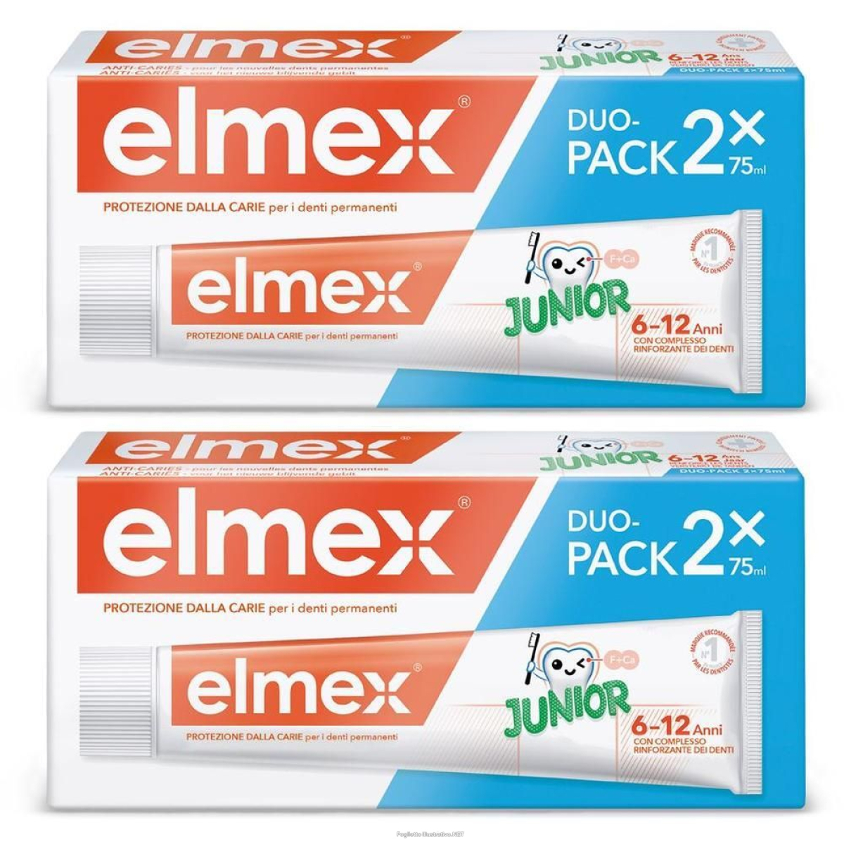 Acquista Online elmex dentifricio junior 2x2x75 ml e Cerca l'offerta più bassa