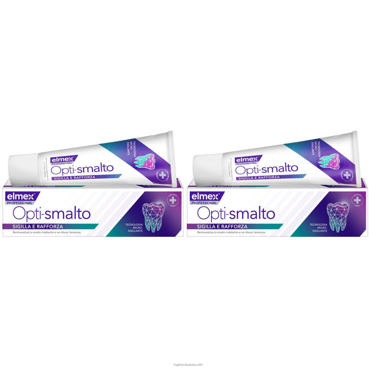 Acquista Online elmex dentifricio optismalto professional set da 2 2x75 ml e Cerca l'offerta più bassa