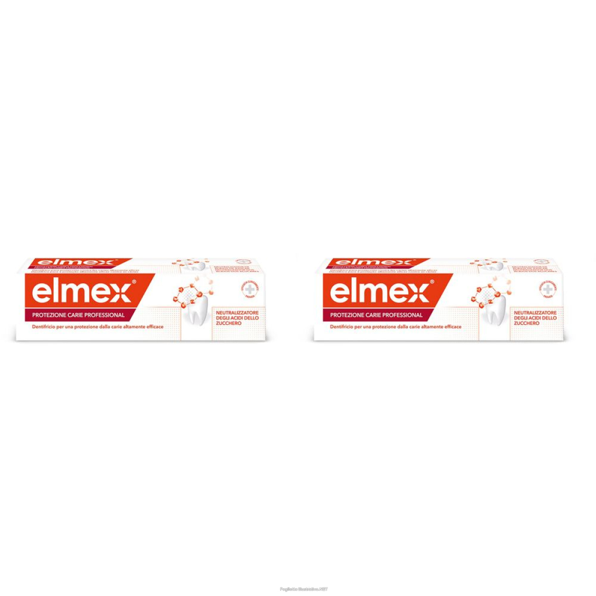 Acquista Online elmex® dentifricio protezione carie professional set da 2 2x75 ml dent e Cerca l'offerta più bassa