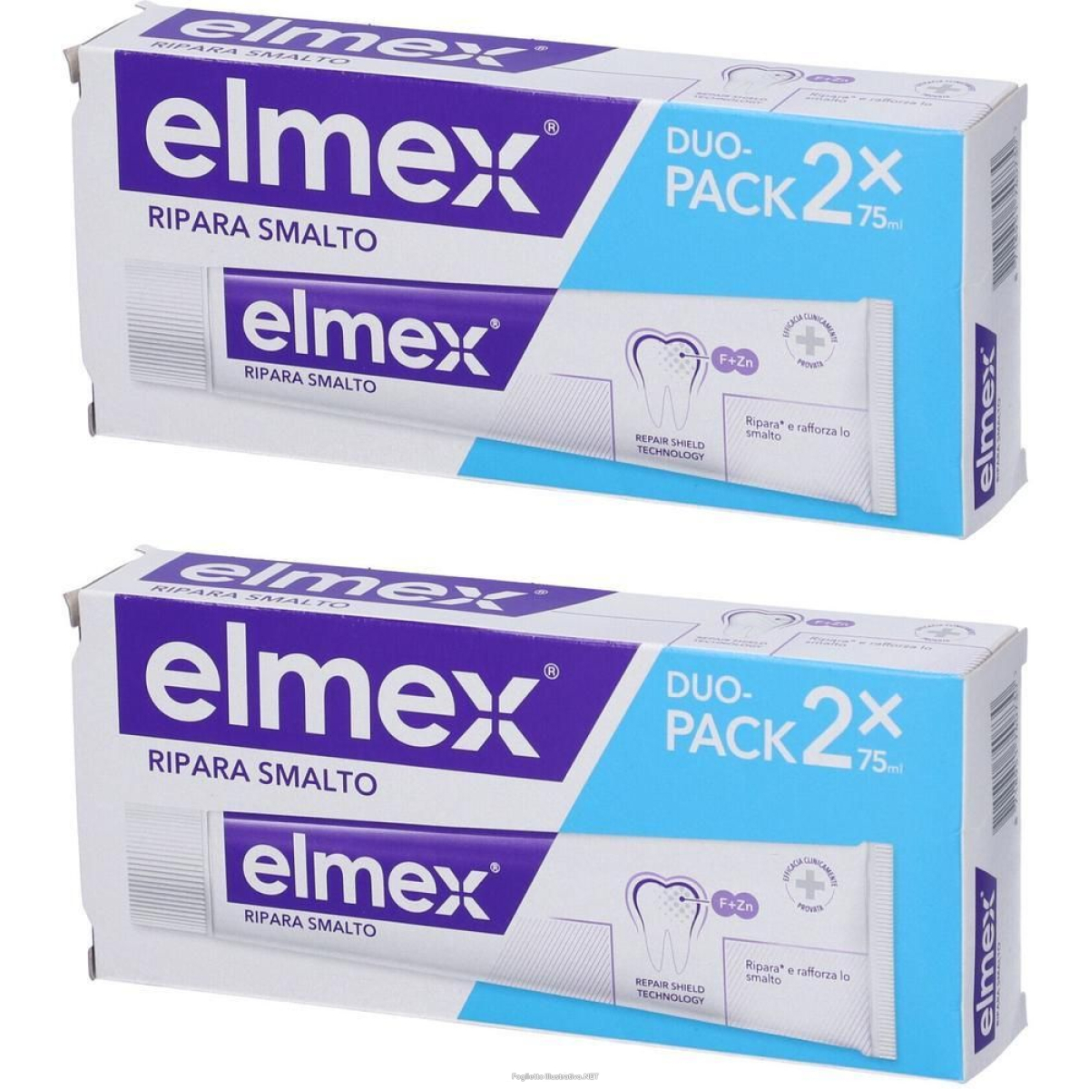 Acquista Online elmex dentifricio ripara smalto duo pack 2x150 ml e Cerca l'offerta più bassa