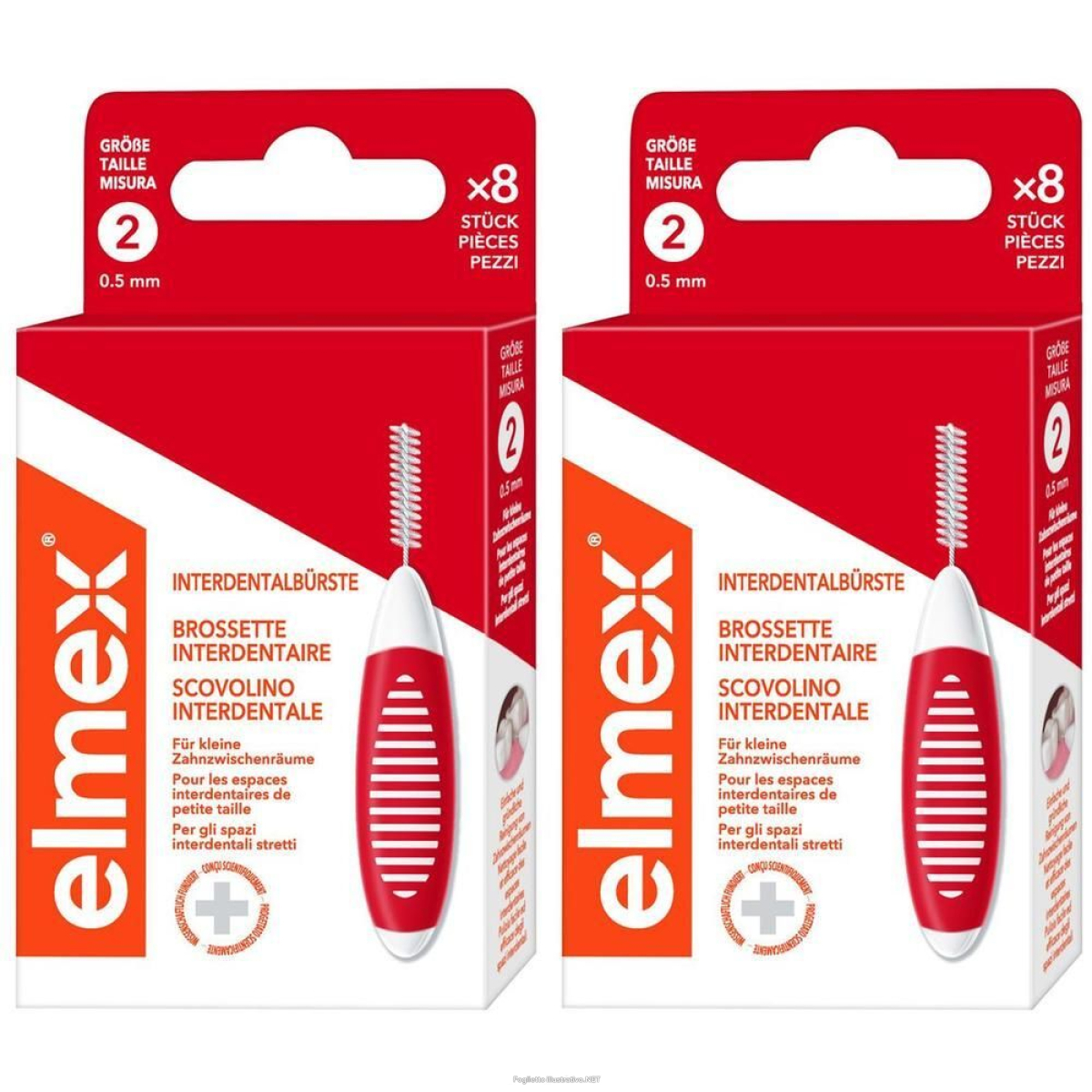 Acquista Online elmex interdental brush red 0,5mm 1 st e Cerca l'offerta più bassa