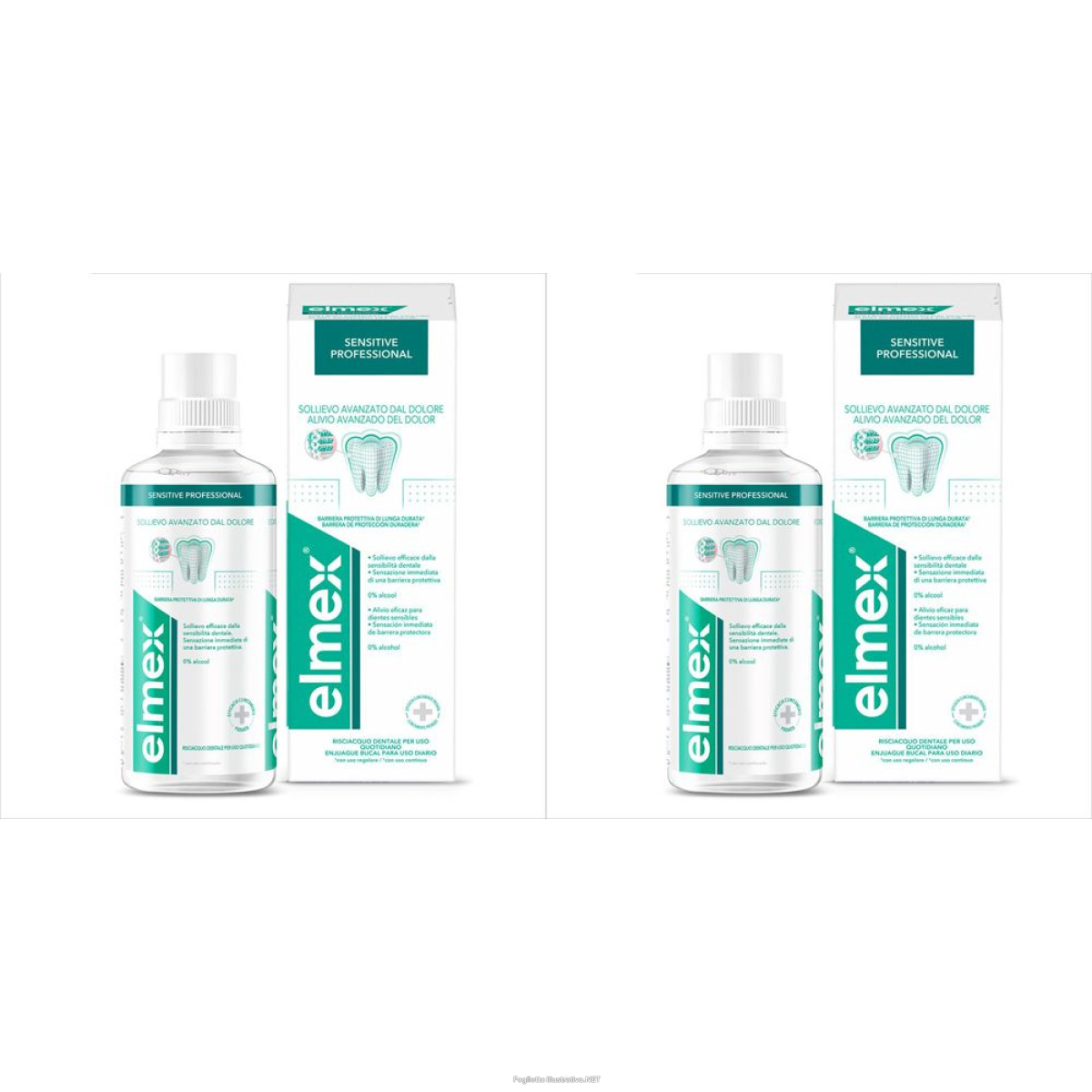 Acquista Online elmex® sensitive professional collutorio set da 2 2x400 ml e Cerca l'offerta più bassa