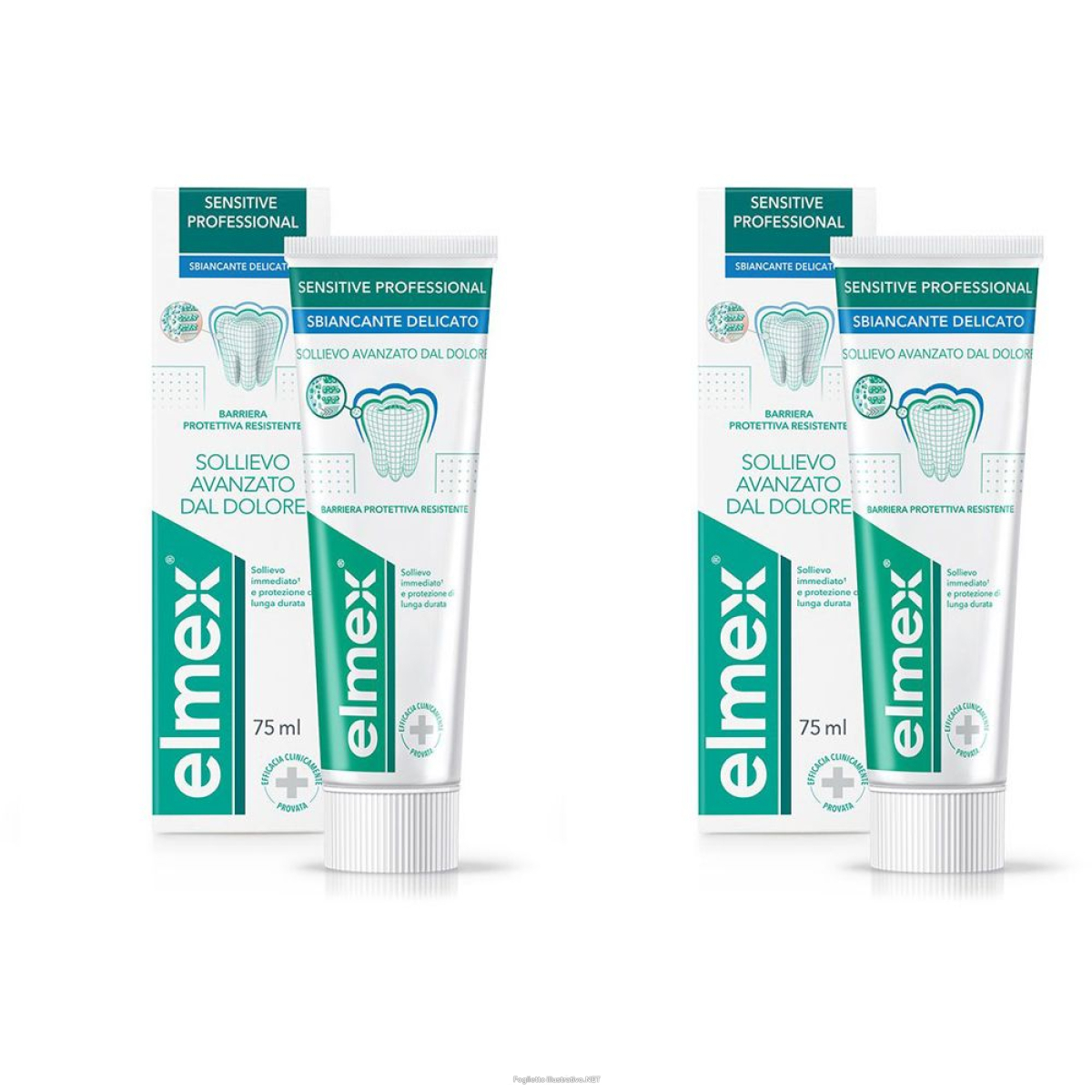 Acquista Online elmex® sensitive professional™ dentifricio set da 2 2x75 ml dentifrici e Cerca l'offerta più bassa