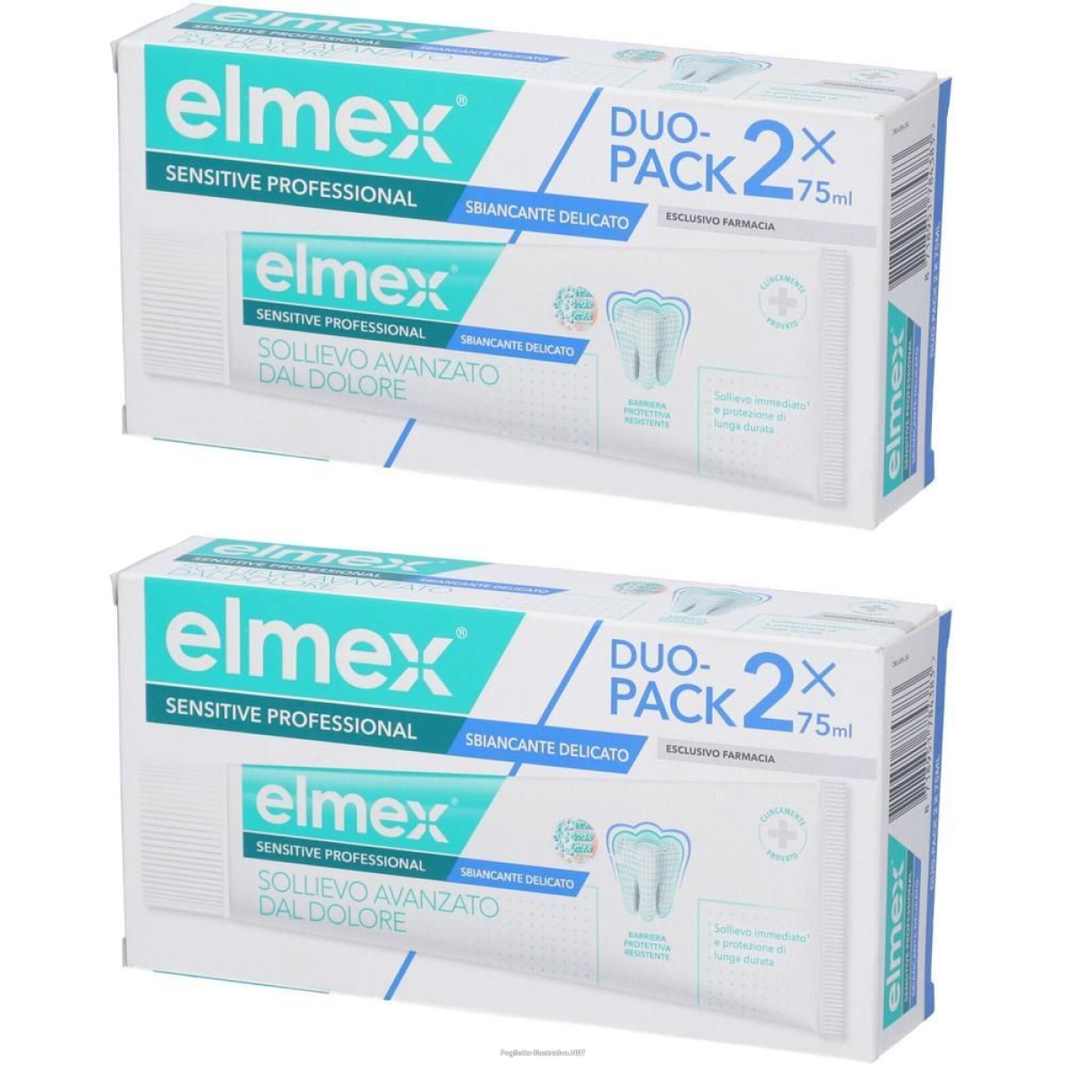 Acquista Online elmex sensitive professional whitening dentifricio duo pack 2x2x75 ml e Cerca l'offerta più bassa