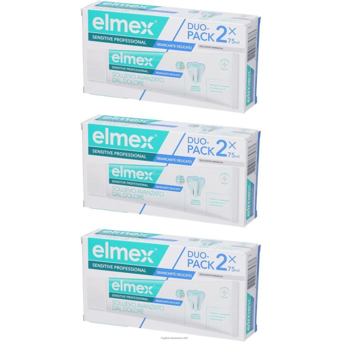 Acquista Online elmex sensitive professional whitening dentifricio duo pack 3x2x75 ml e Cerca l'offerta più bassa