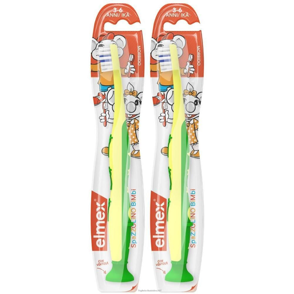 Acquista Online elmex® spazzolino 3- 6 anni 2x1 pz da denti e Cerca l'offerta più bassa