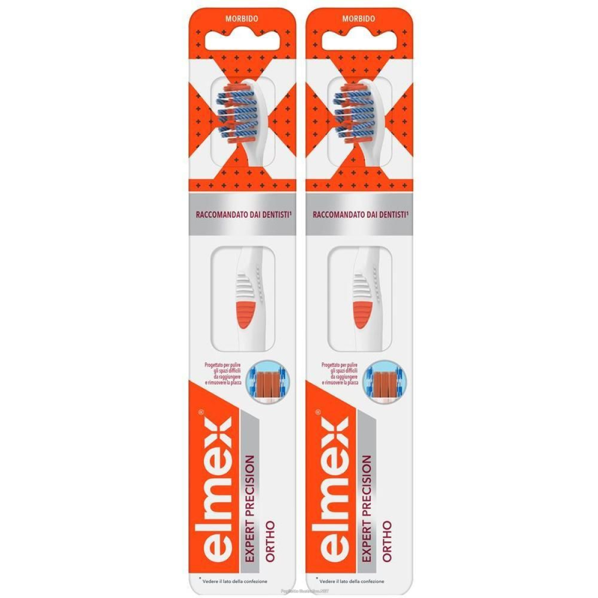 Acquista Online elmex spazzolino expert precision ortho 2x1 st e Cerca l'offerta più bassa