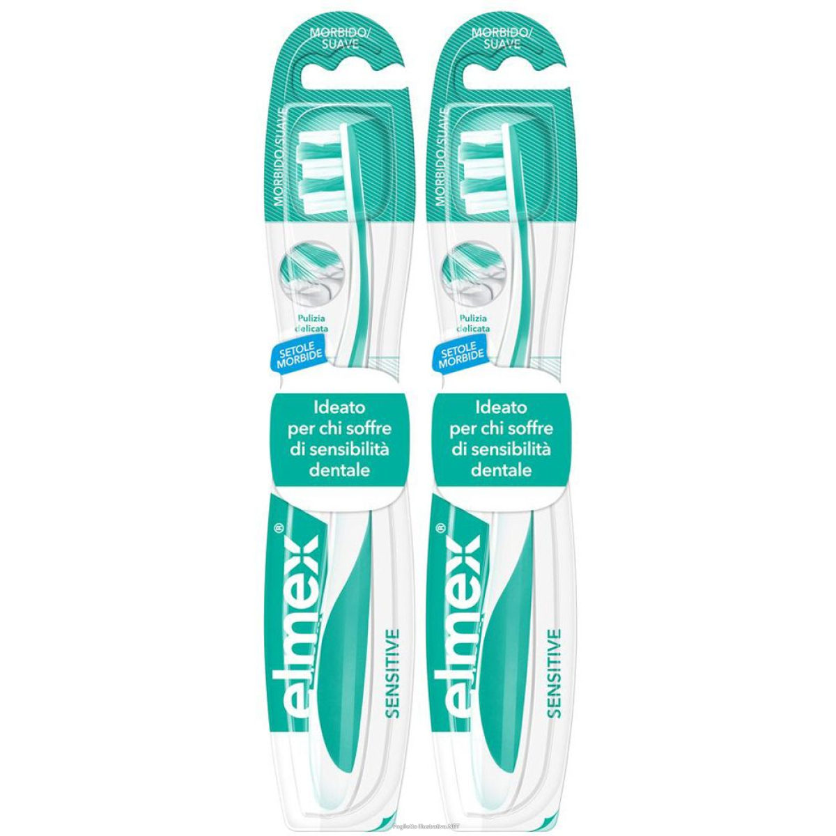 Acquista Online elmex® spazzolino sensitive denti sensibili morbido set da 2 2x1 pz sp e Cerca l'offerta più bassa