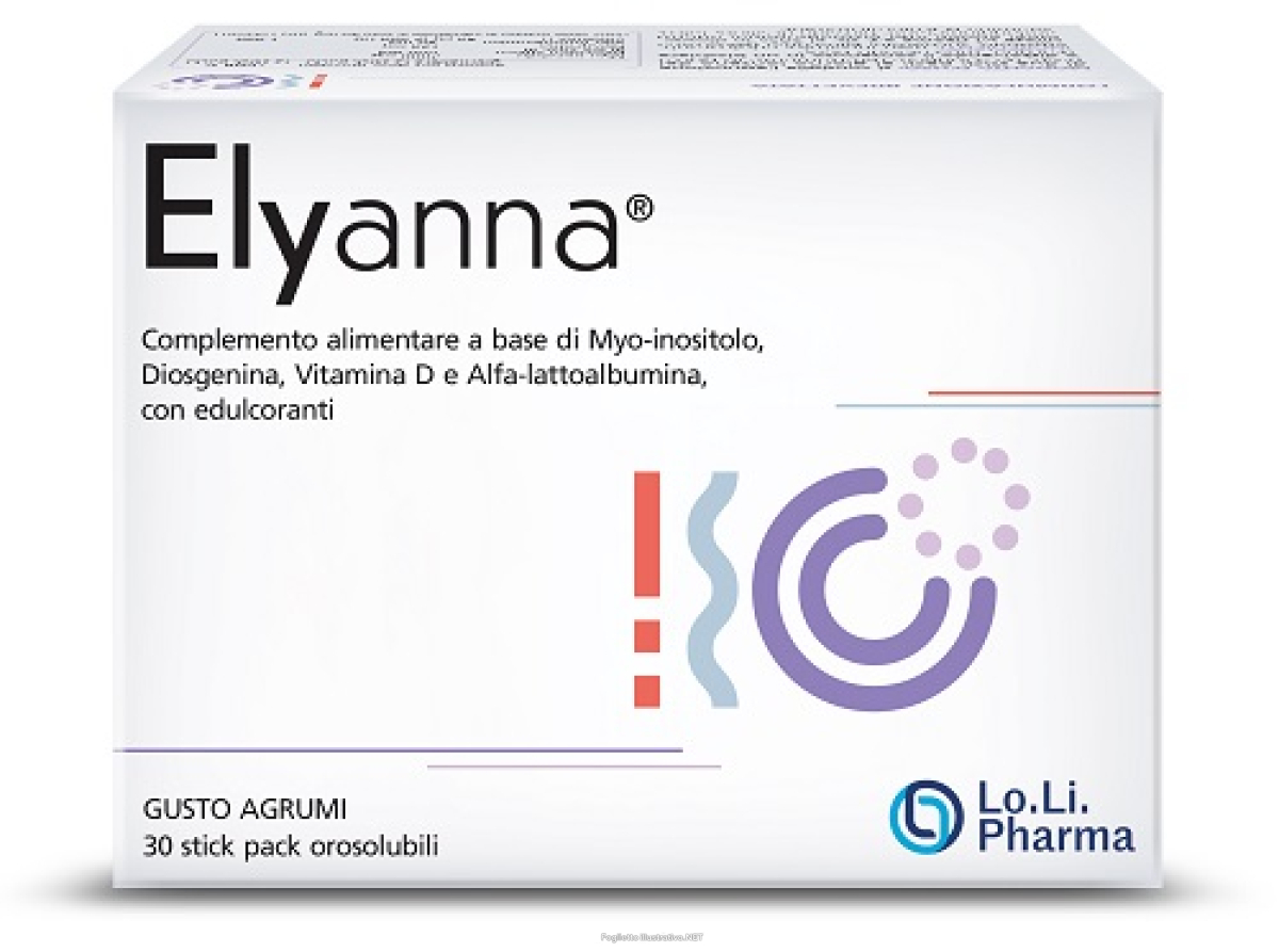 Acquista Online elyanna - integratore alimentare a base di myo inositolo per i disturbi del ciclo mestruale - 30 stick e Cerca l'offerta più bassa