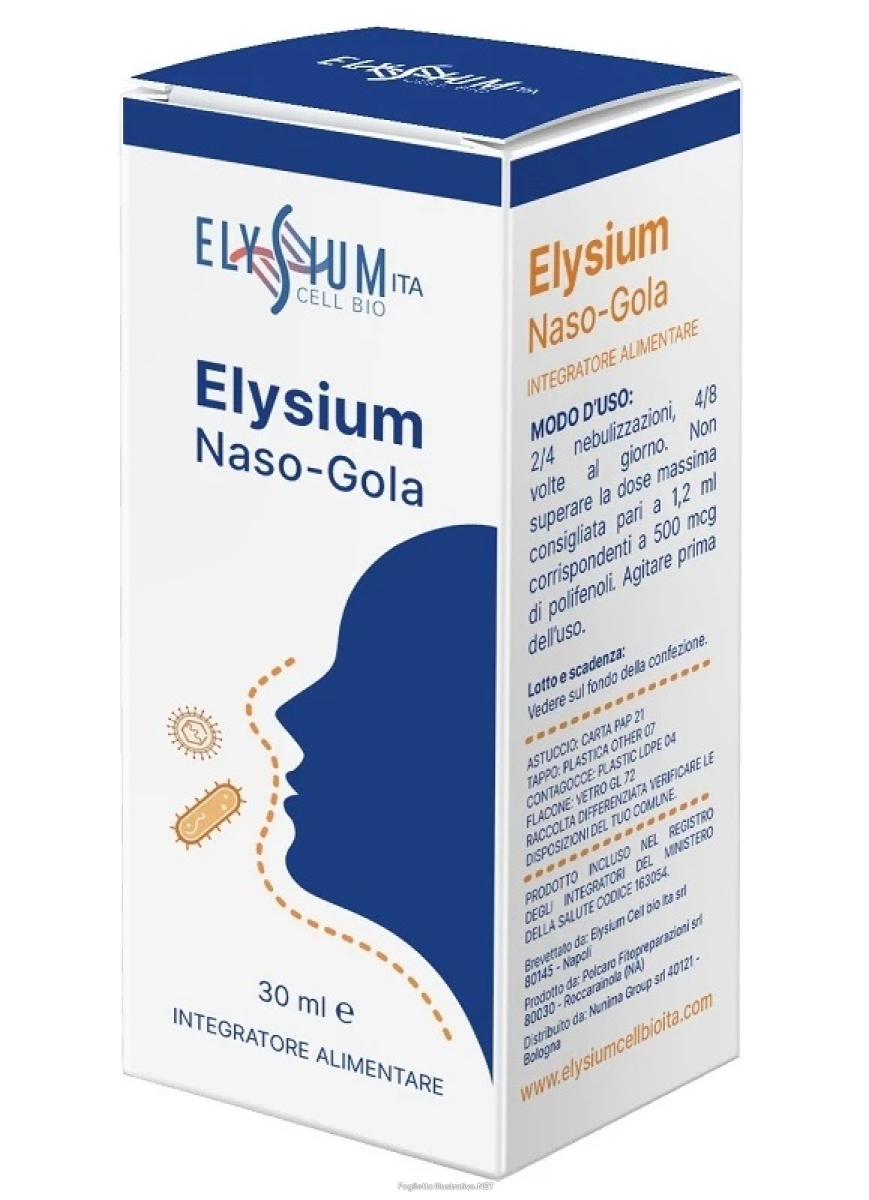 Acquista Online elysium naso-gola integratore per il benessere delle vie respiratorie spray orale 30ml e Cerca l'offerta più bassa