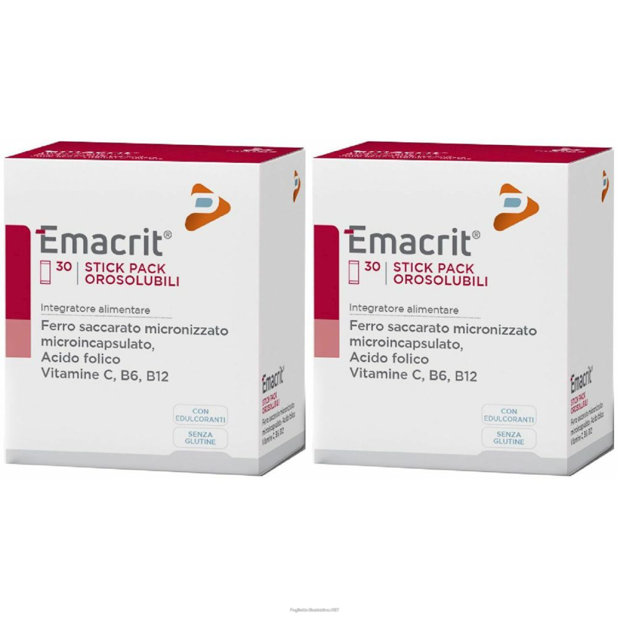 Acquista Online emacrit set da 2 2x30 pz stick e Cerca l'offerta più bassa