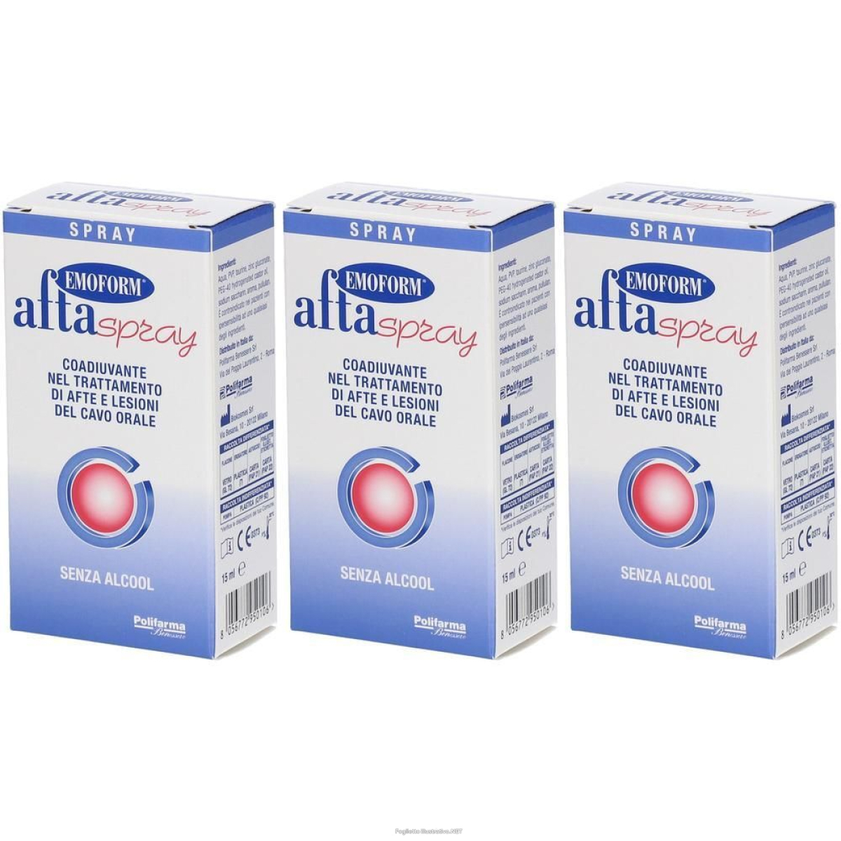 Acquista Online emoform® aftaspray 15 ml spray orale e Cerca l'offerta più bassa