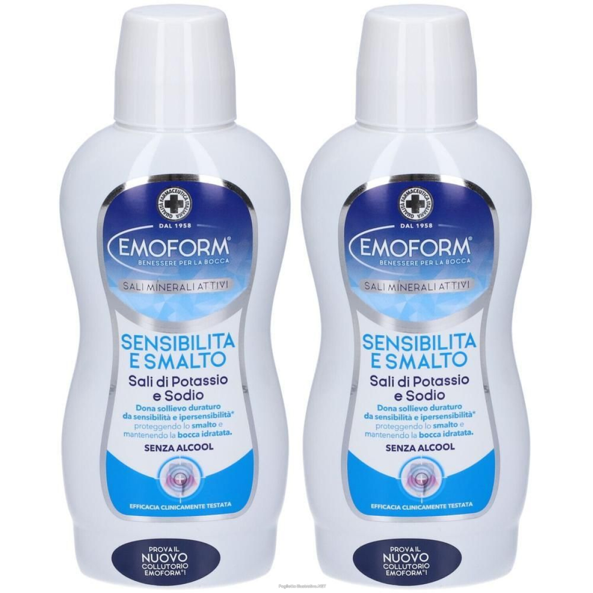 Acquista Online emoform collutorio sensibilità e smalto 2x400 ml e Cerca l'offerta più bassa