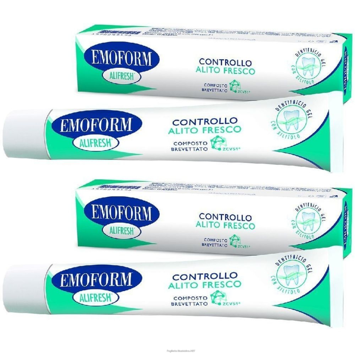 Acquista Online emoform® dentifricio alifresh per il controllo dell'alito fresco set d e Cerca l'offerta più bassa
