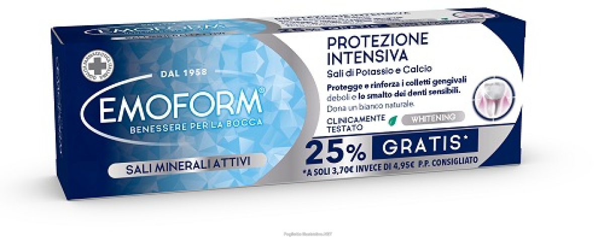 Acquista Online emoform protezione intensiva dentifricio per denti sensibili 75ml e Cerca l'offerta più bassa